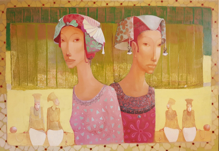 two of them by Merab Gagiladze